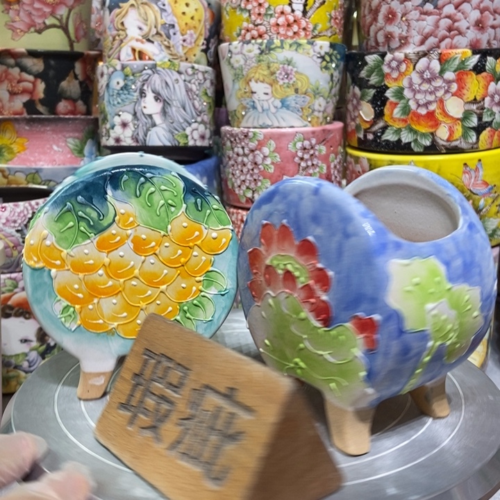 景德镇艺术手绘作品