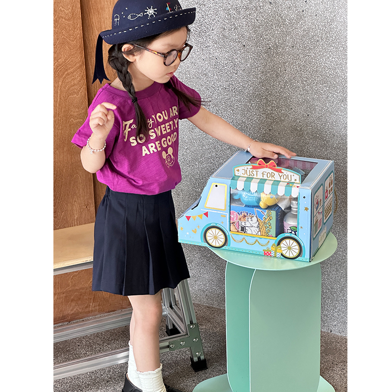 丁峰包装·儿童节惊喜水果零食礼盒 六一节送小朋友一辆”小汽车“