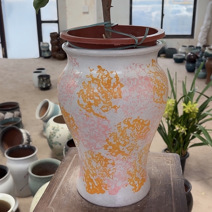 正品高30口19花盆