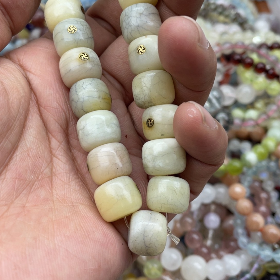 银S925镶嵌手链烟晶