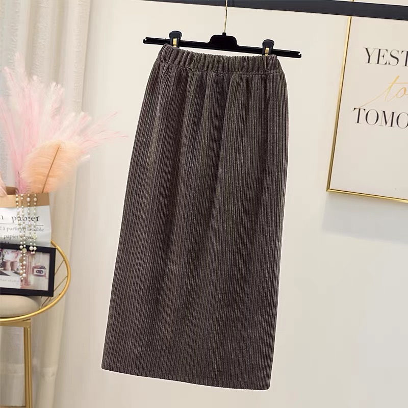 半身裙显瘦高腰时尚休闲百搭中长款Z015