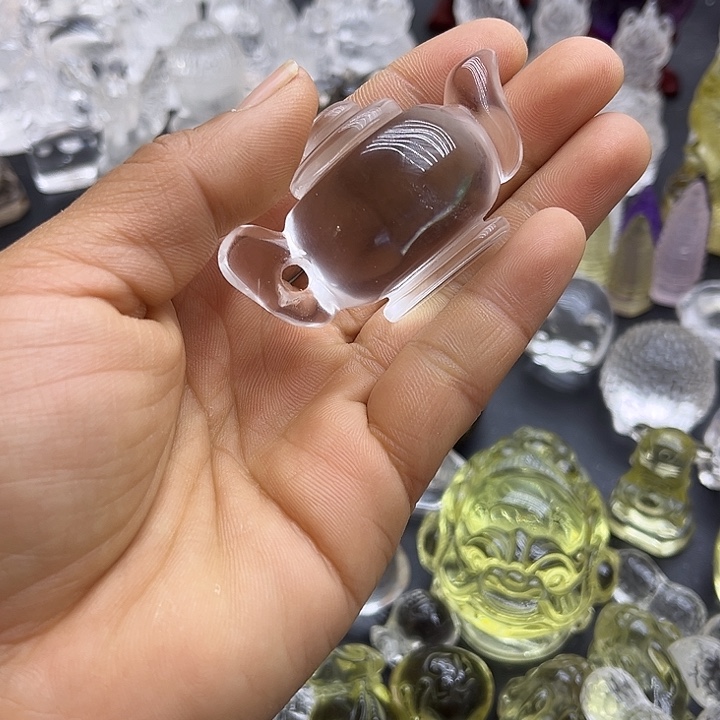 水晶摆件未镶嵌bai 摆件