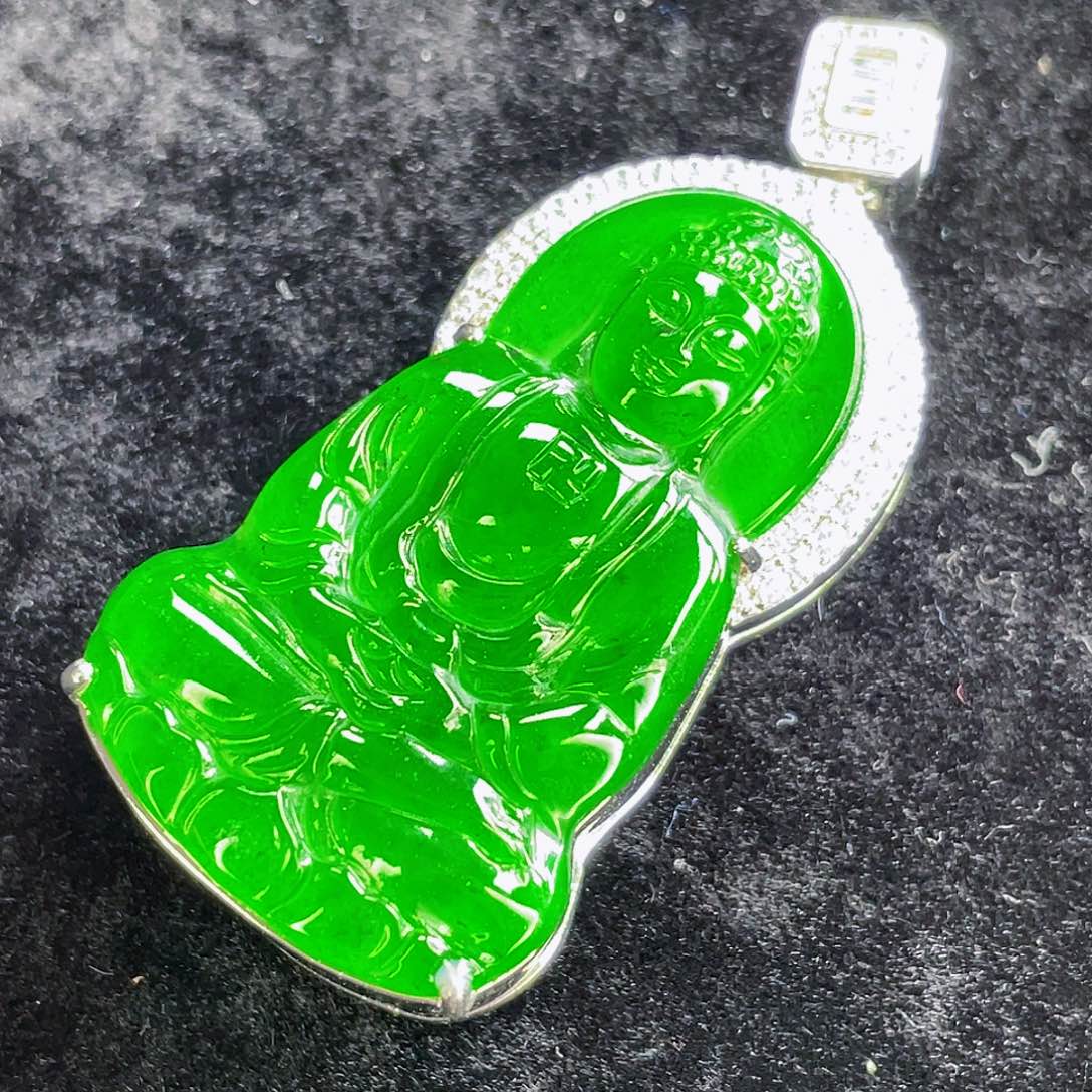 翡翠吊坠(不含链)未镶嵌