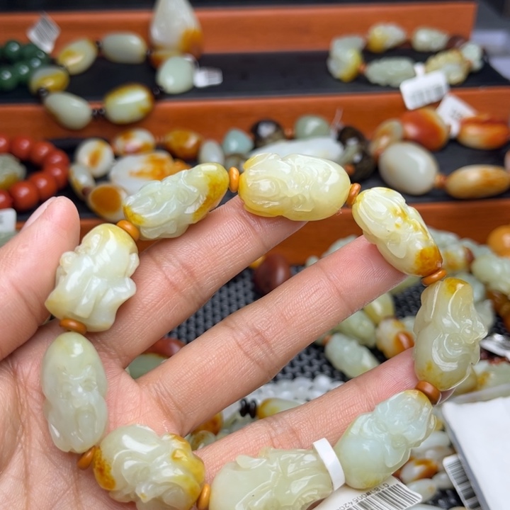 和田玉颈饰未镶嵌用****6