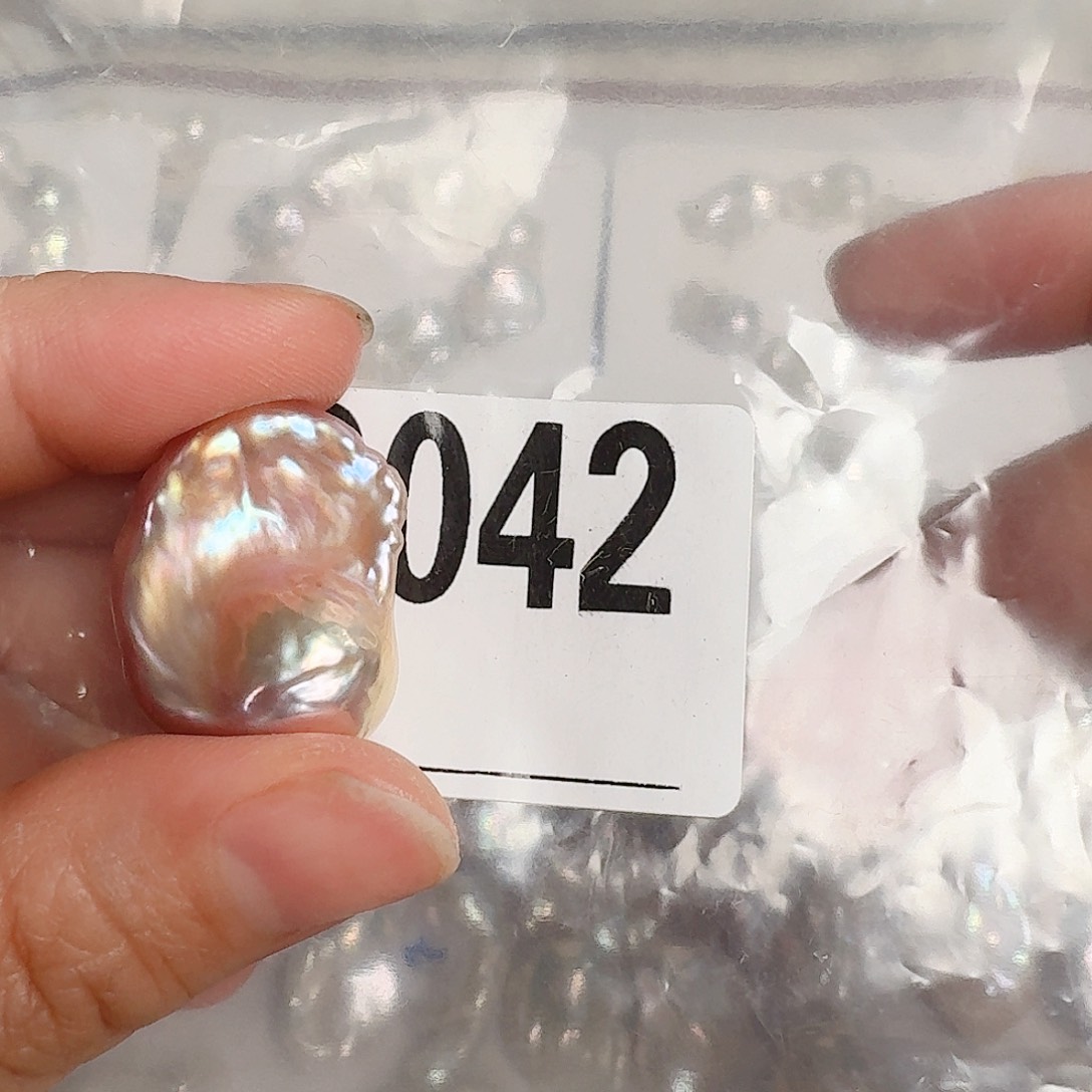 淡水珍珠颈饰银S925镶嵌