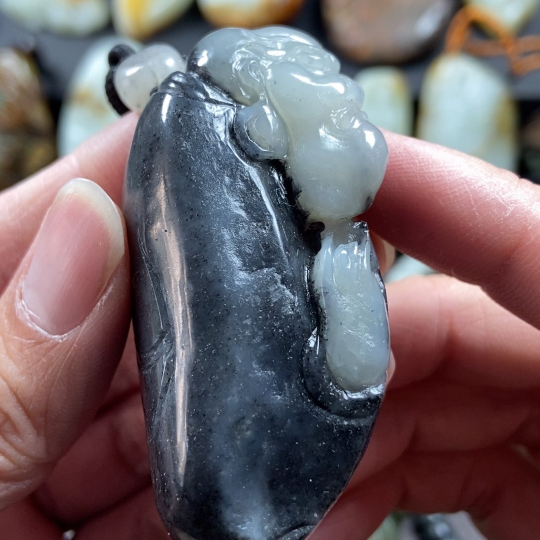 和田玉把件未镶嵌