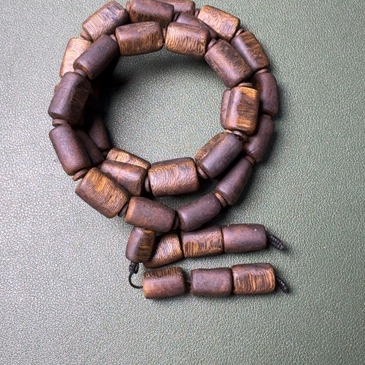 沉香手串海南白棋板头香老料44克