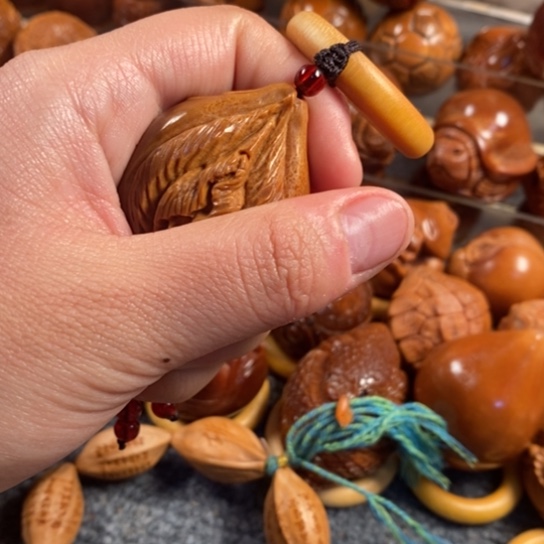 橄榄核手串/手链馒头花苞