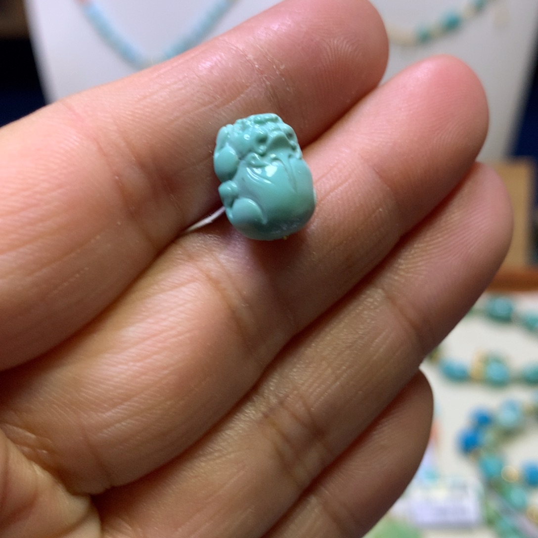 绿松石未镶嵌配饰