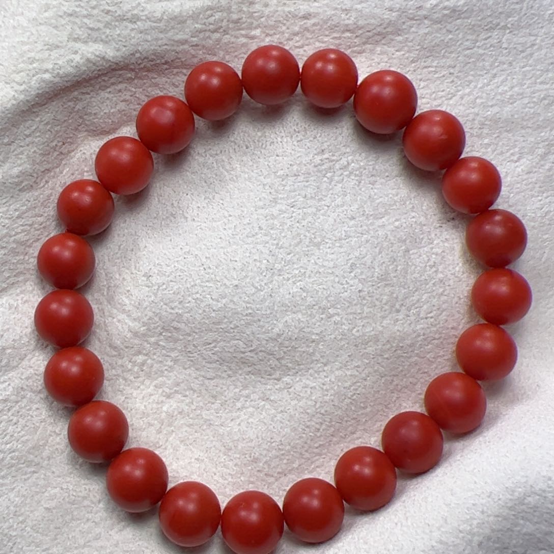 南红玛瑙手串未镶嵌