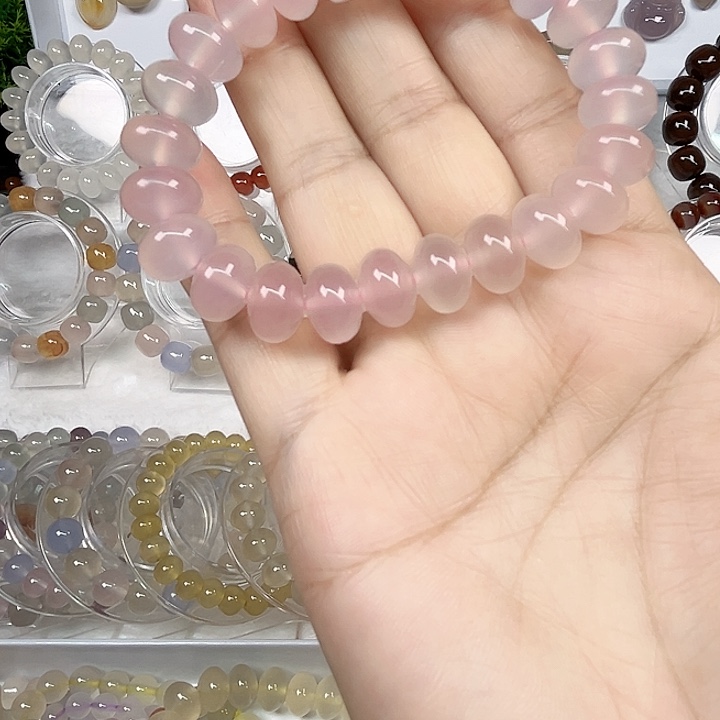 玛瑙/玉髓合金手链