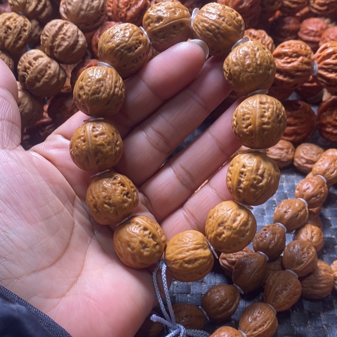 吊坠文玩核桃光头