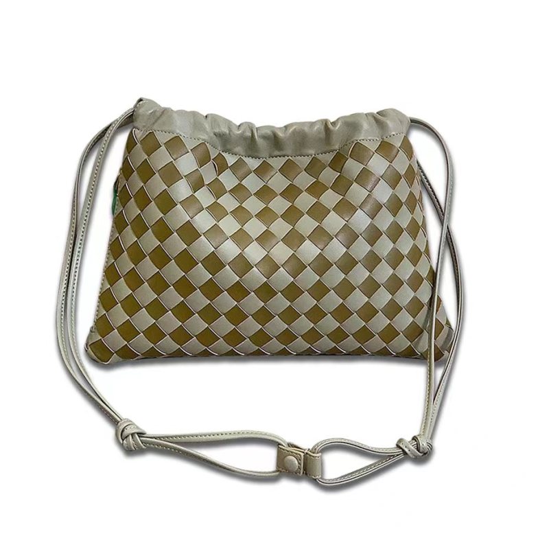 【广州特特】J-6472-洞石绿网红时尚小众肩包提花休闲百搭潮流