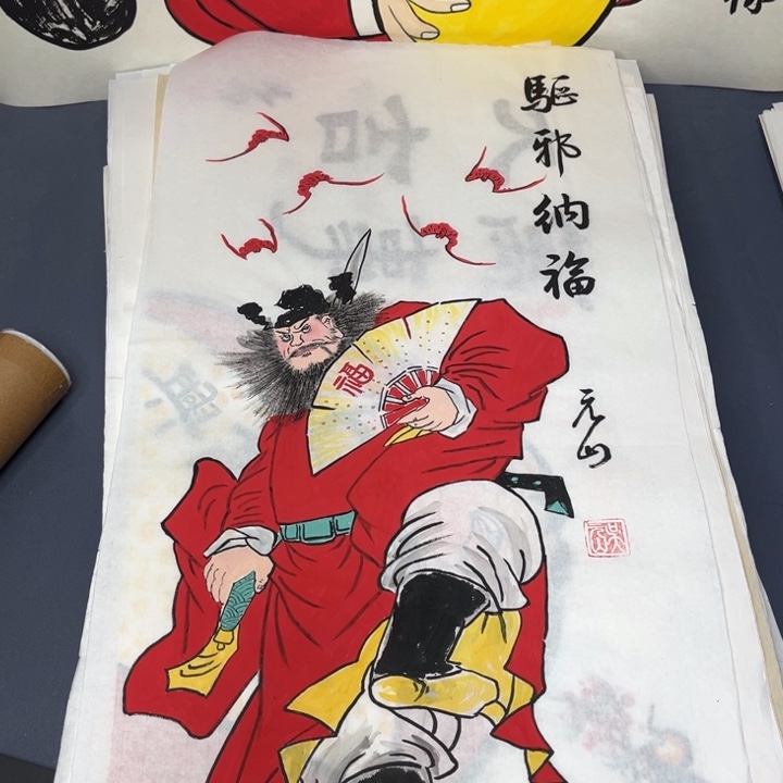 国画禅意画纯手绘作品