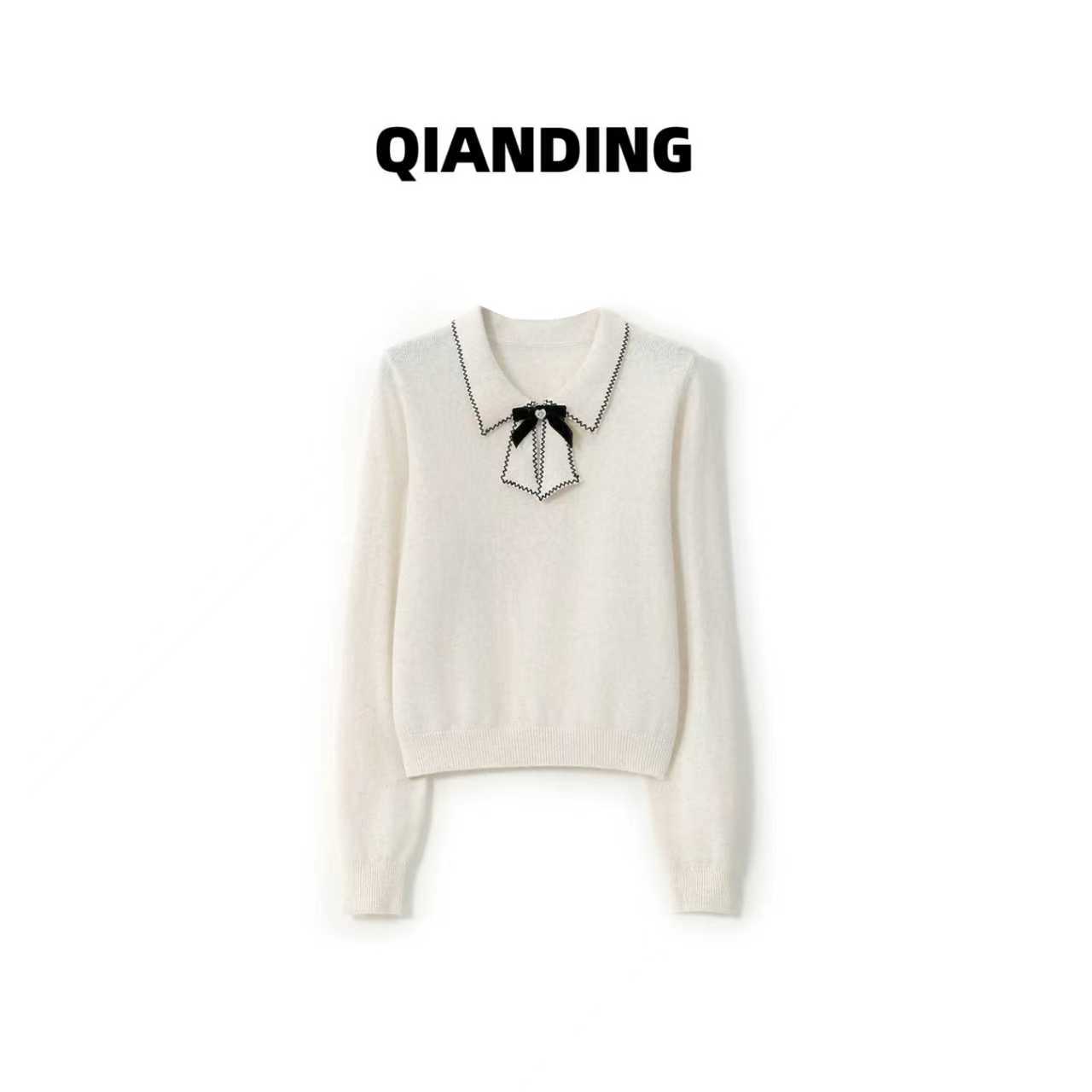 【MM100%羊毛温妮莎】北纬43°羊毛云柔百搭时尚毛衣F147