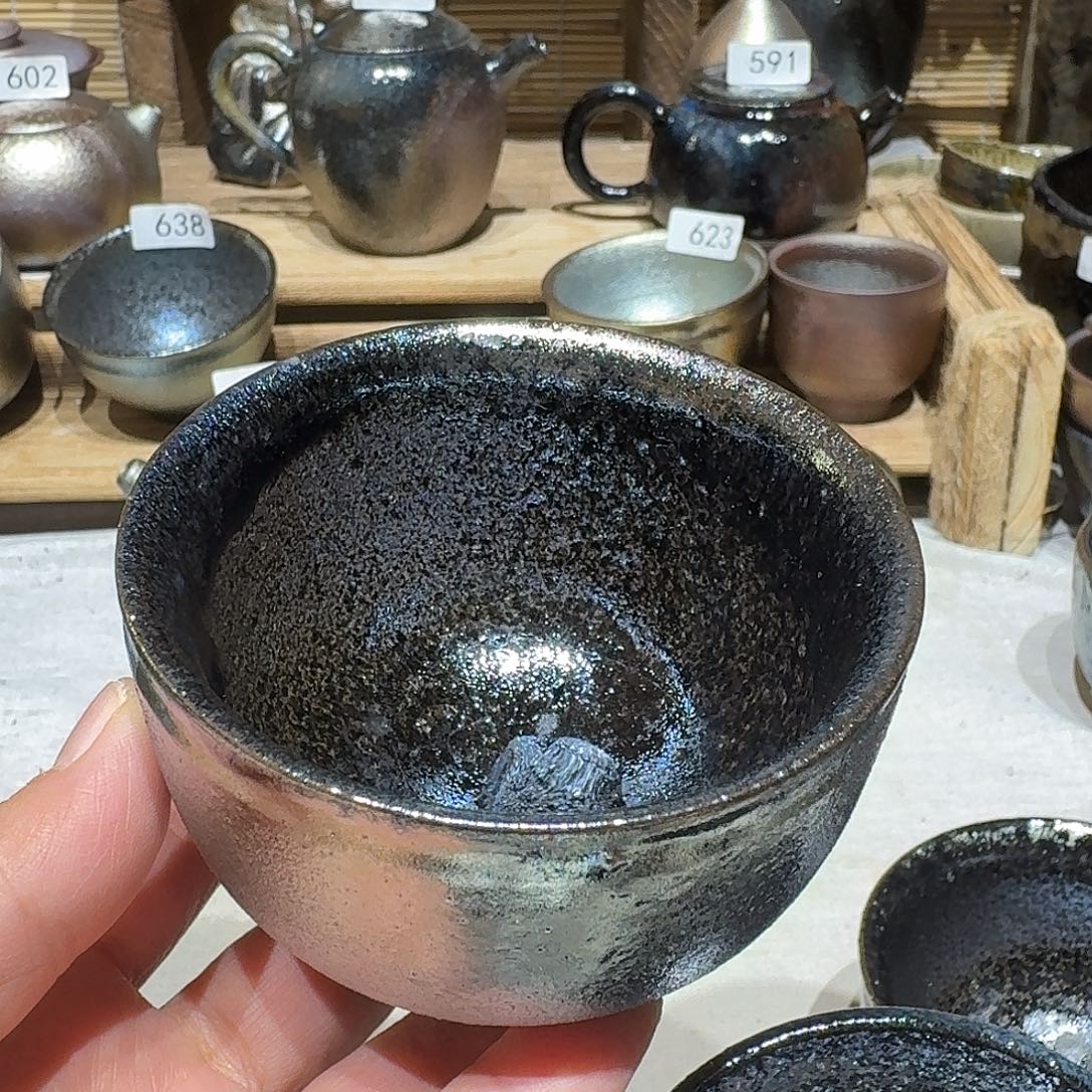 叫***西壶建水紫陶紫泥柴烧杯