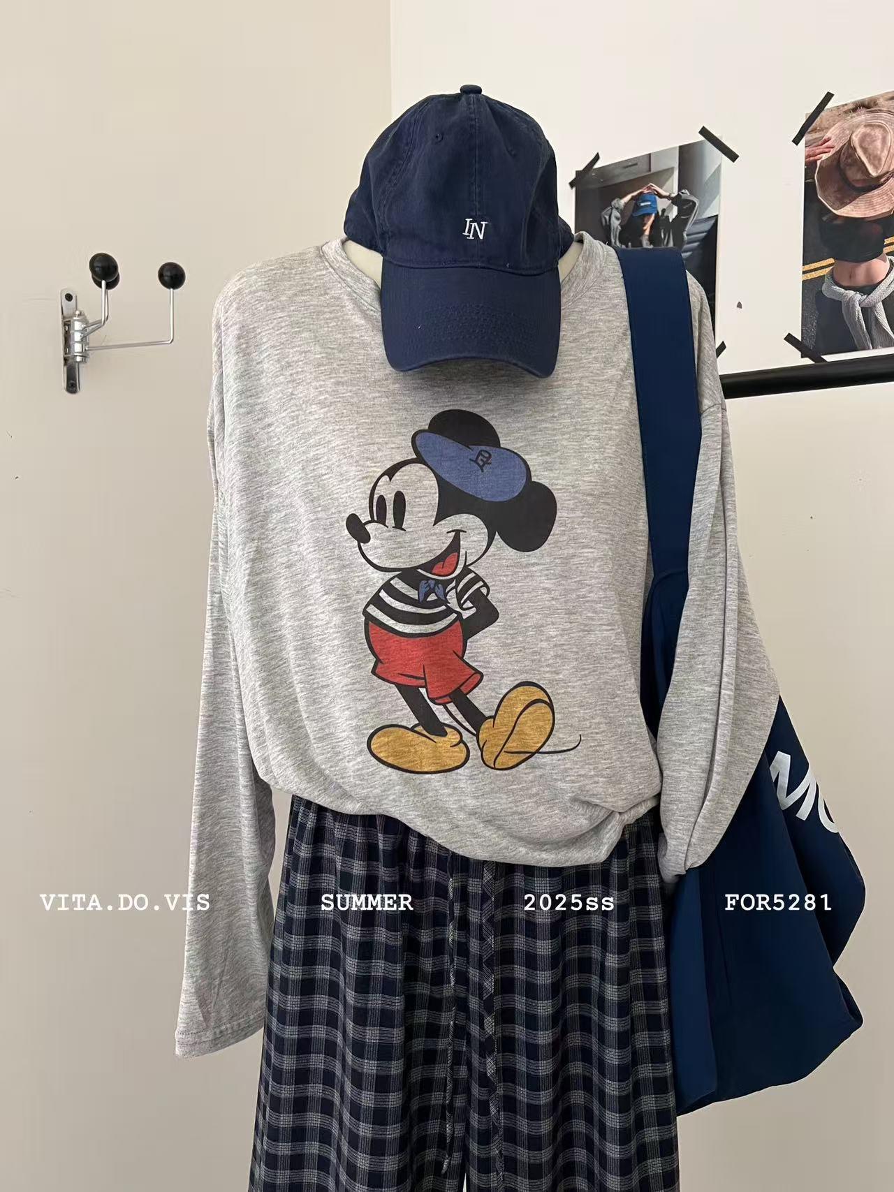 米奇大版防晒休闲上衣5281