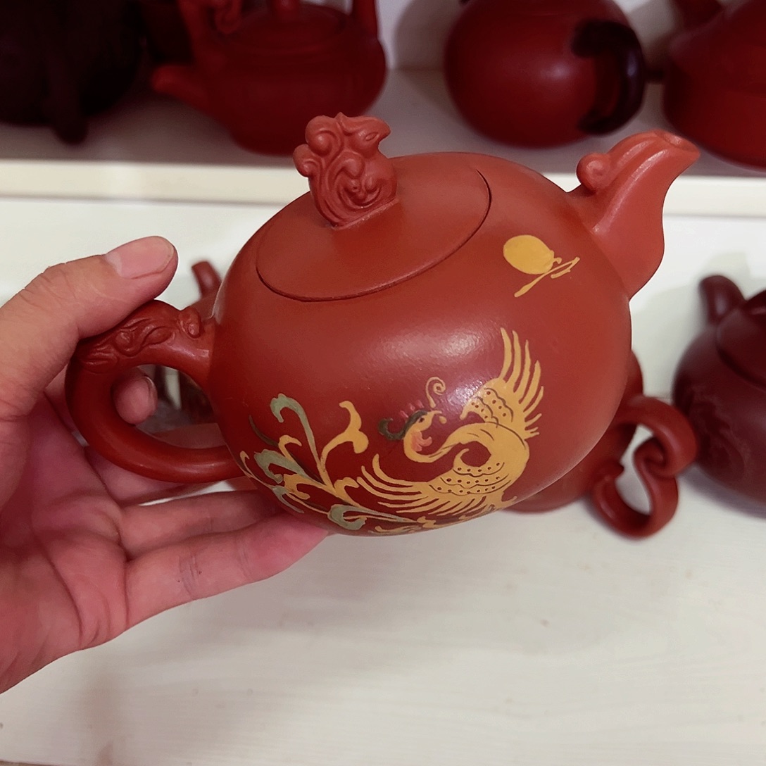 茶壶紫砂宜兴原矿紫砂壶手工制作