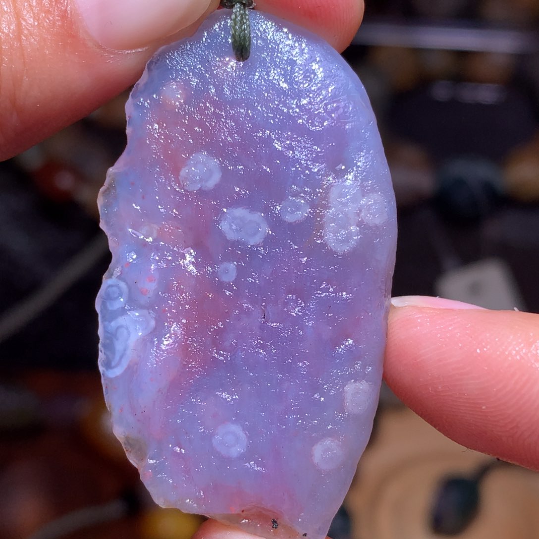 未镶嵌玛瑙/玉髓珠宝半成品