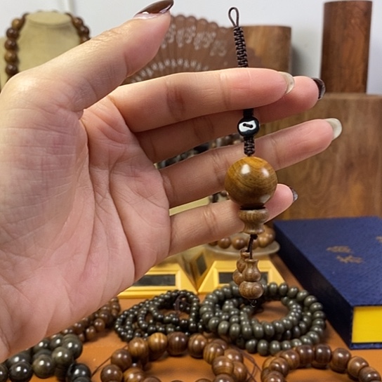 老山檀香2.0单珠挂件