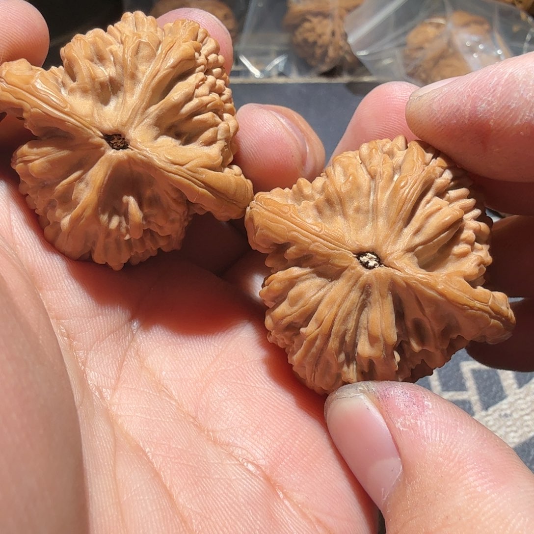 文玩核桃把件虎头王