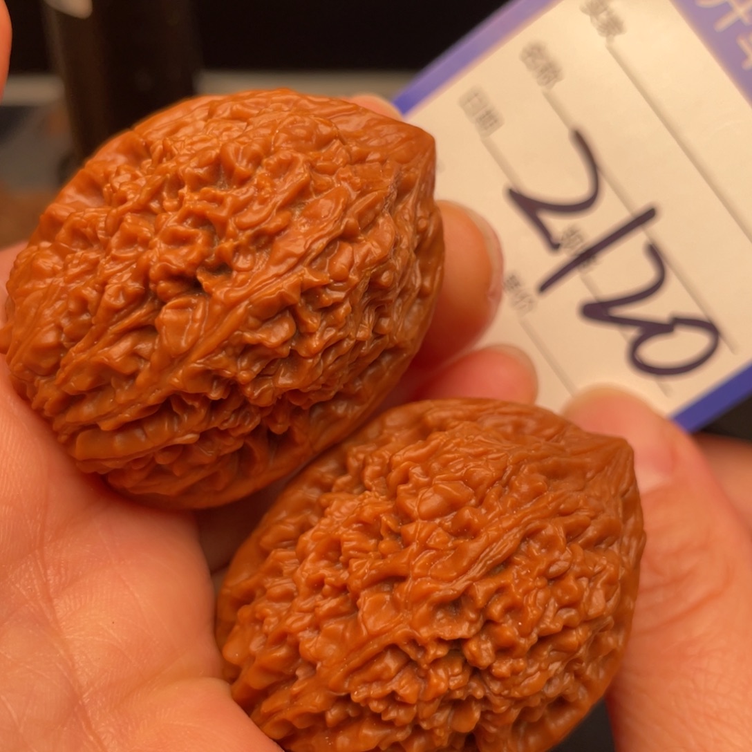 文玩核桃吊坠大蒜头35尺