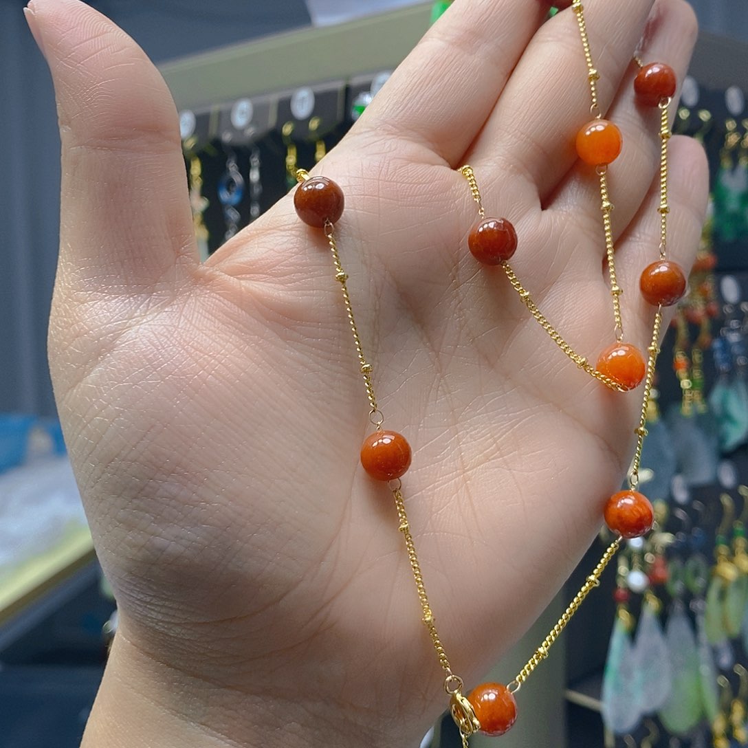 颈饰未镶嵌翡翠翡翠