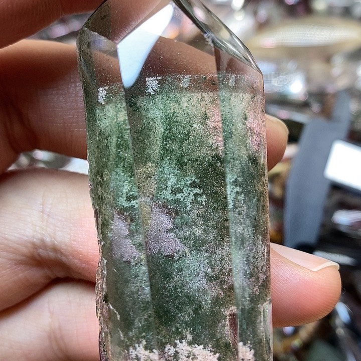 水晶裸石定制不打孔未镶嵌