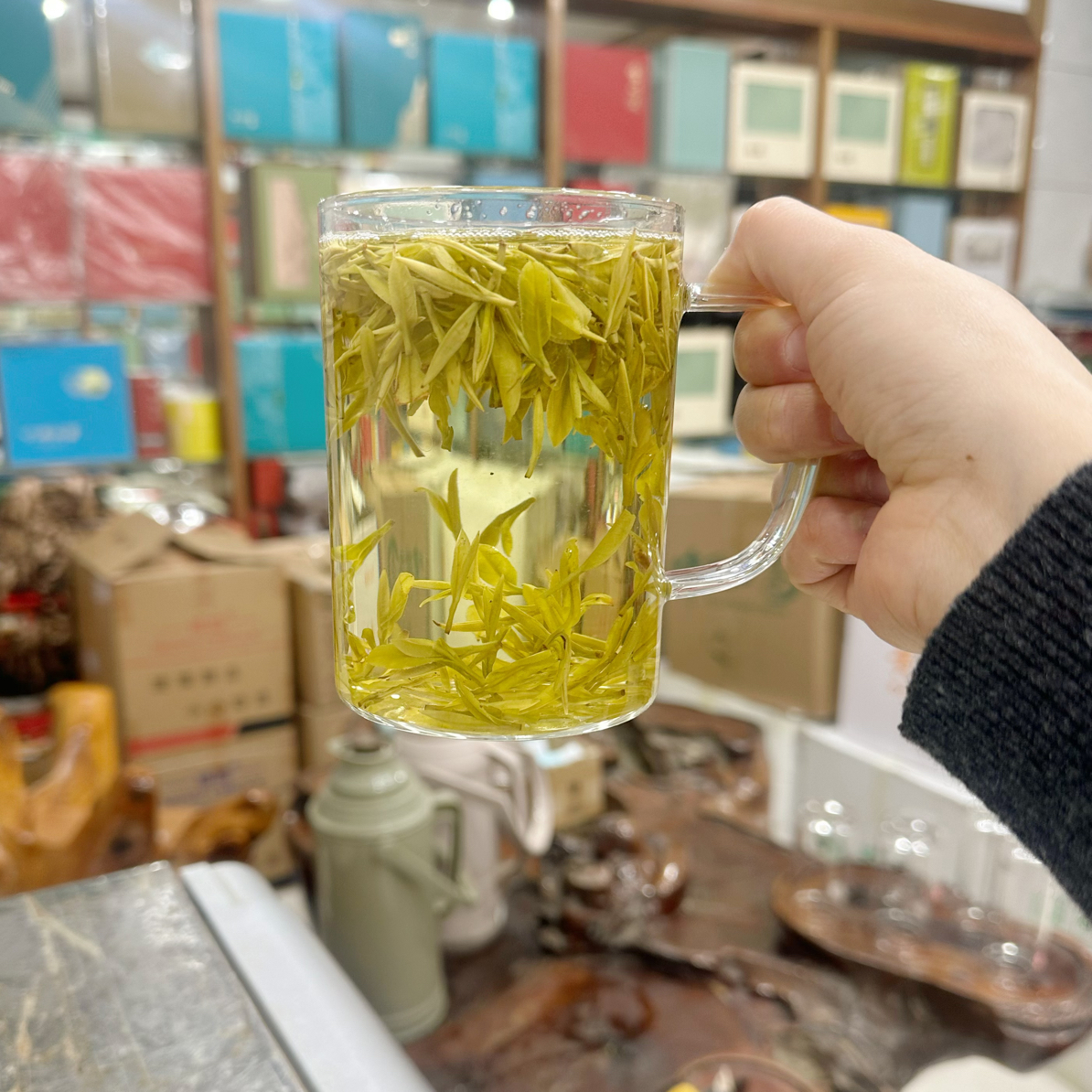 25年新茶 安吉 明前 黄金芽 花果香 HJY-466