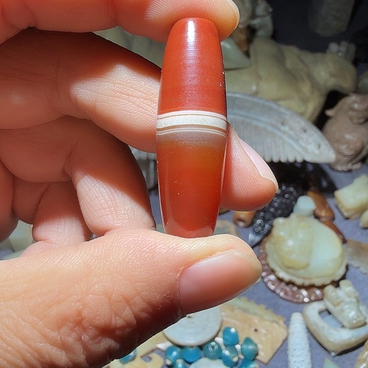 幸***生和田玉（糖玉）未镶嵌手链