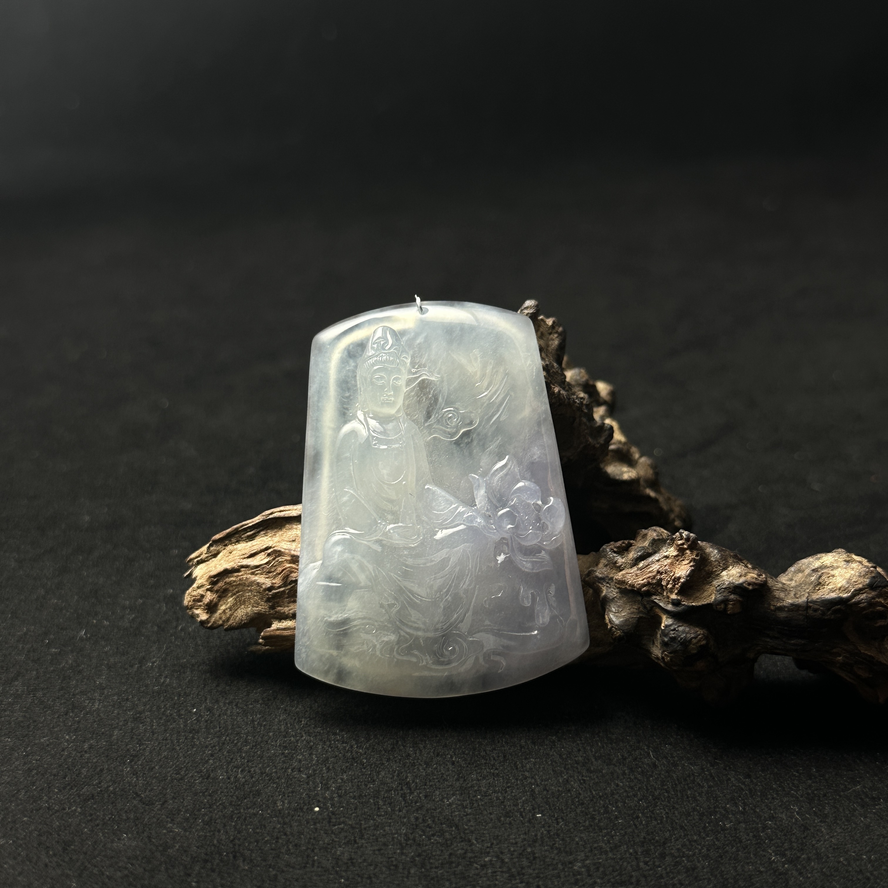 【诚翠拍品第一百一十八期午】翡翠120吊坠HQT9067