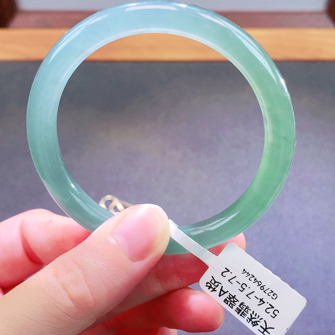 翡翠未镶嵌手镯天然翡翠