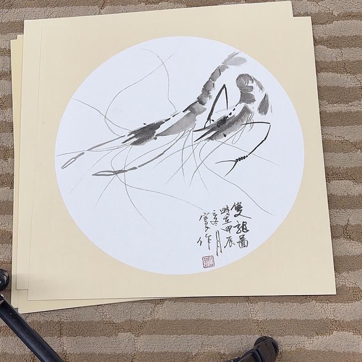 国画花鸟和蝴蝶等38.38