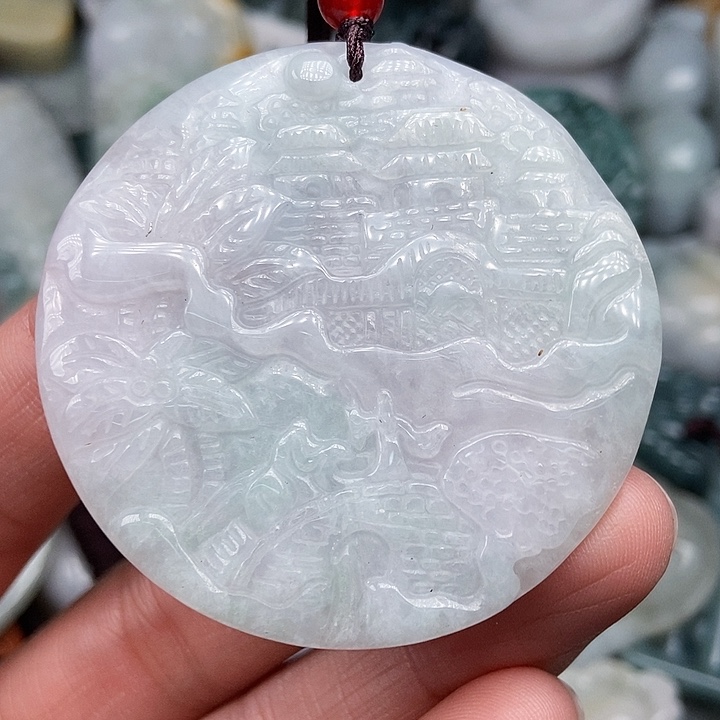 颈饰未镶嵌翡翠翡翠