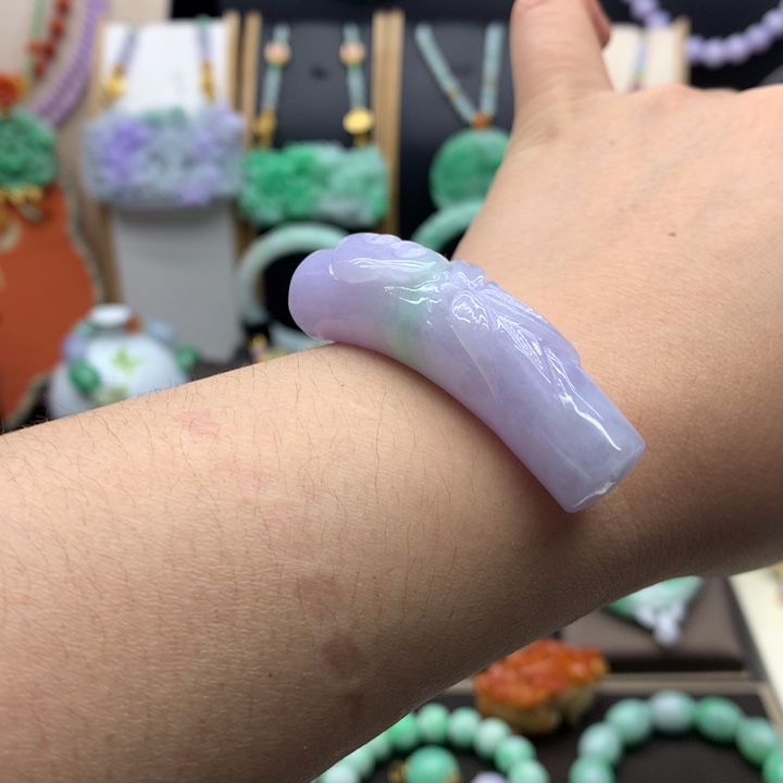 翡翠未镶嵌吊坠(不含链)翡翠手牌