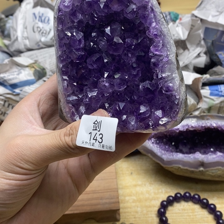 未镶嵌紫晶大型摆件（非配饰）