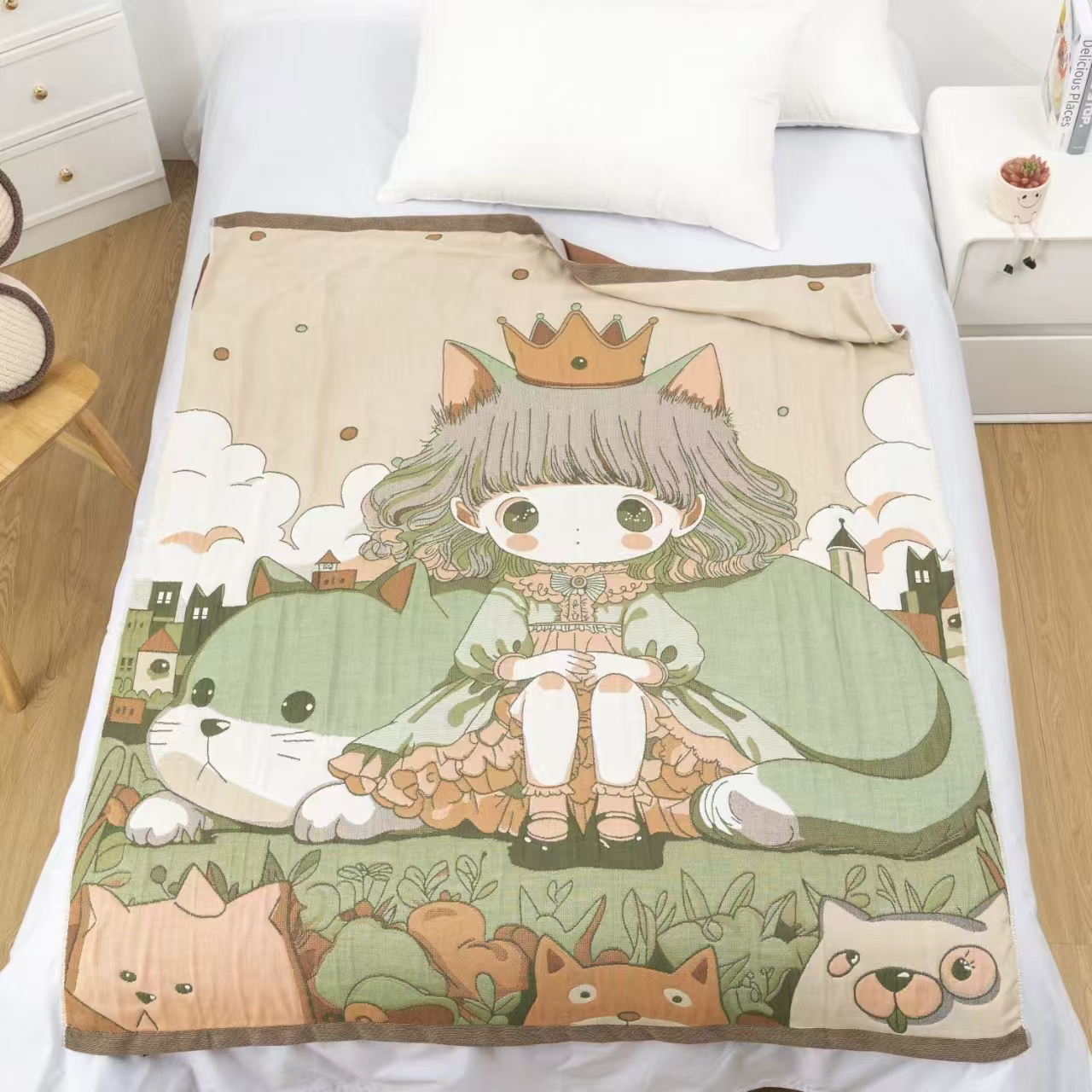 120*150面包被亲肤柔软透气