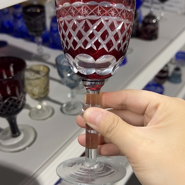 水晶玻璃手柄款微瑕一个