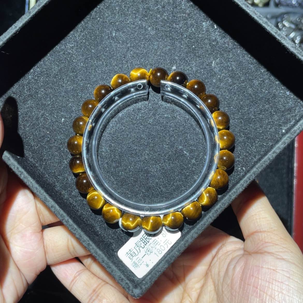 【闪购商品】未镶嵌木变石手链大**闲