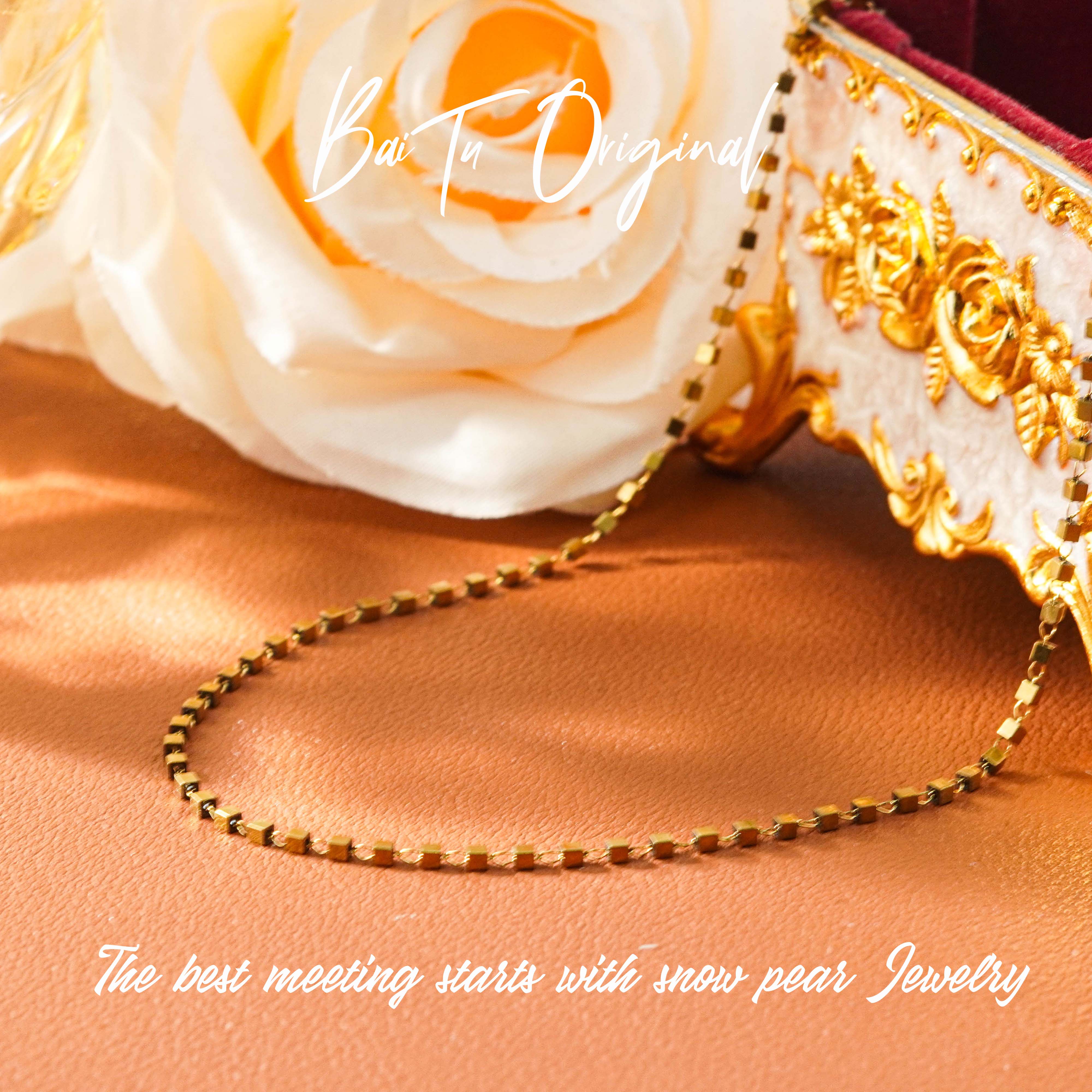 钛钢项链 【柏荼】♠ 时尚高定 WX0187项链·中长