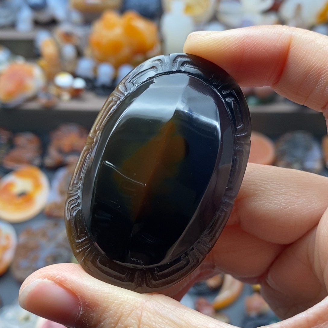 未镶嵌吊坠(不含链)玛瑙/玉髓