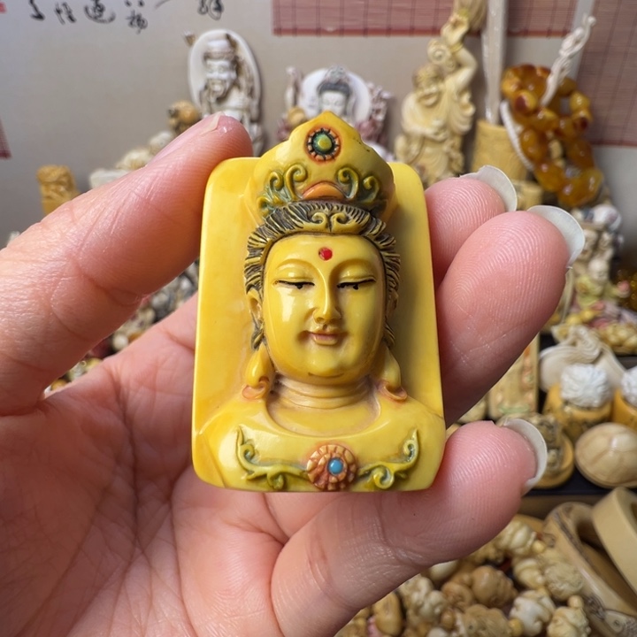 烈***生吊坠猛犸象牙988888888