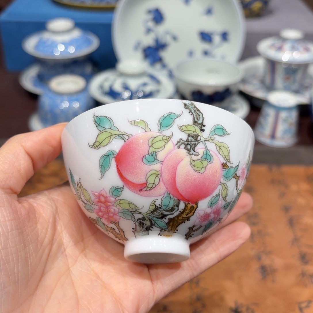 瓷片景德镇纯手工手绘