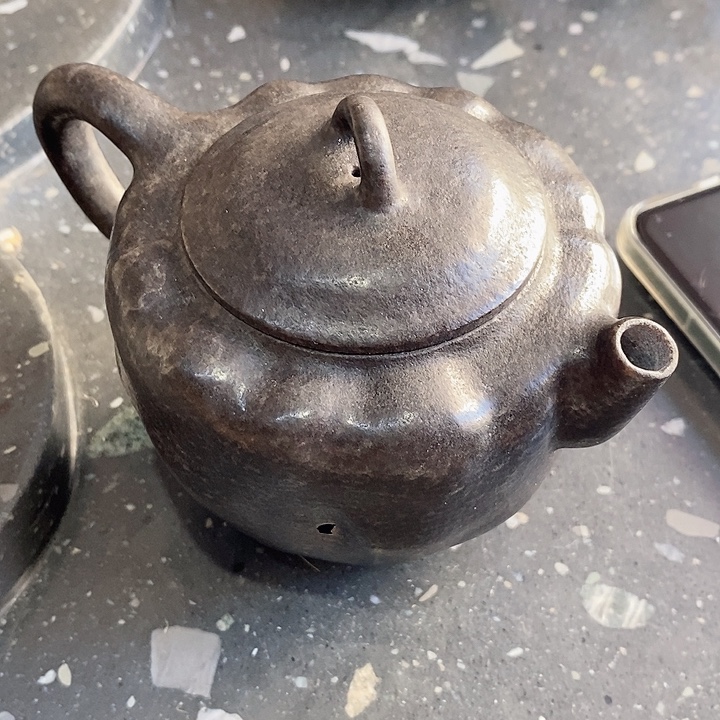 冰碛岩茶壶瑕疵品小洞不退换