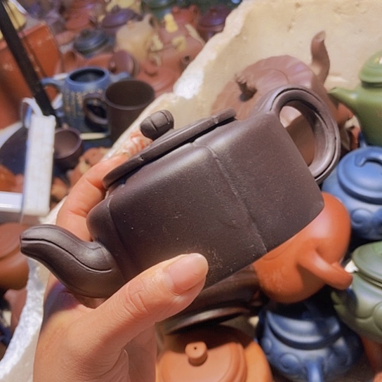 全手工制作宜兴紫砂壶微瑕