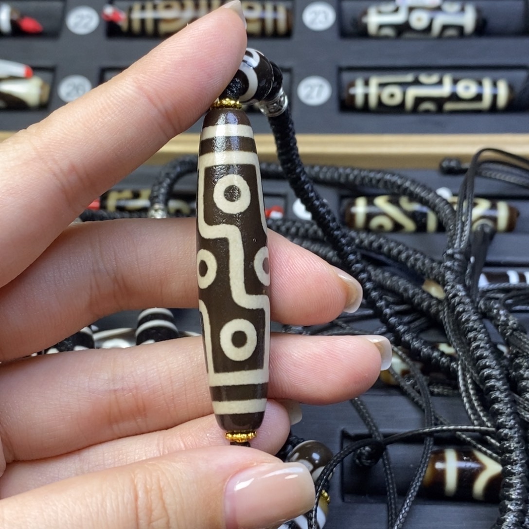 抓***痕玛瑙/玉髓未镶嵌颈饰