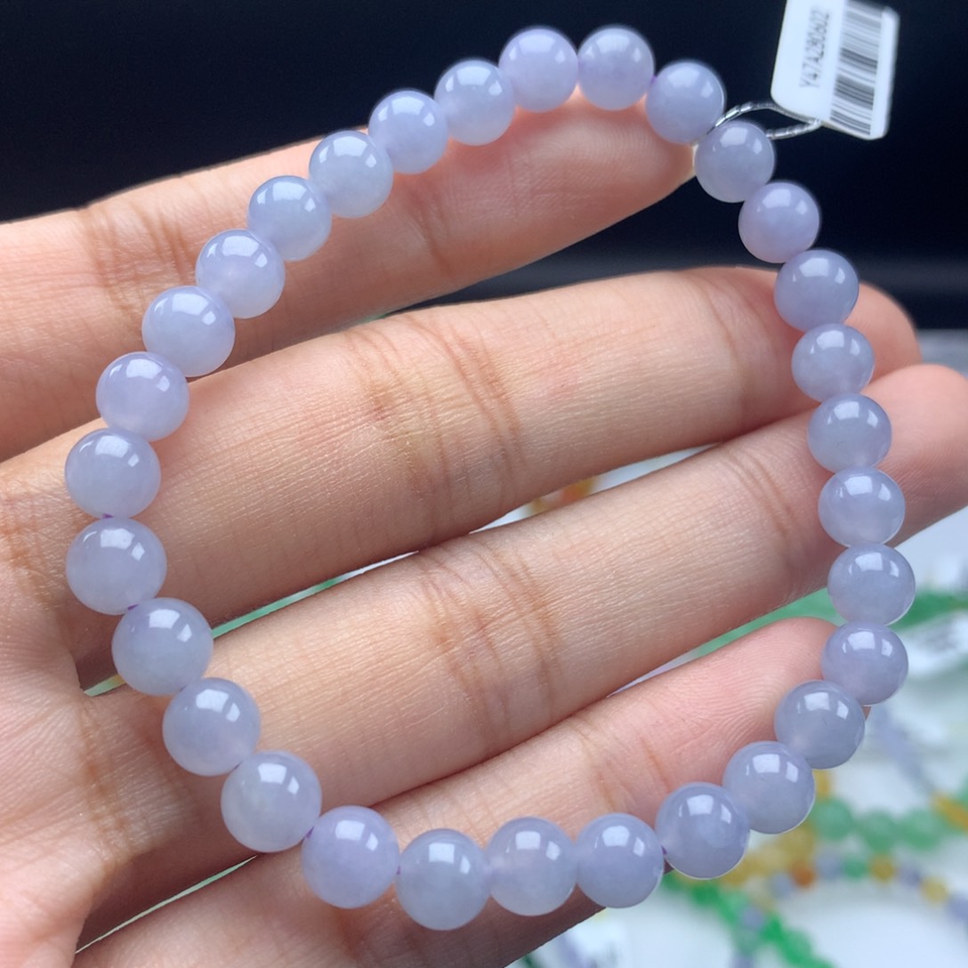 翡翠手链未镶嵌卡