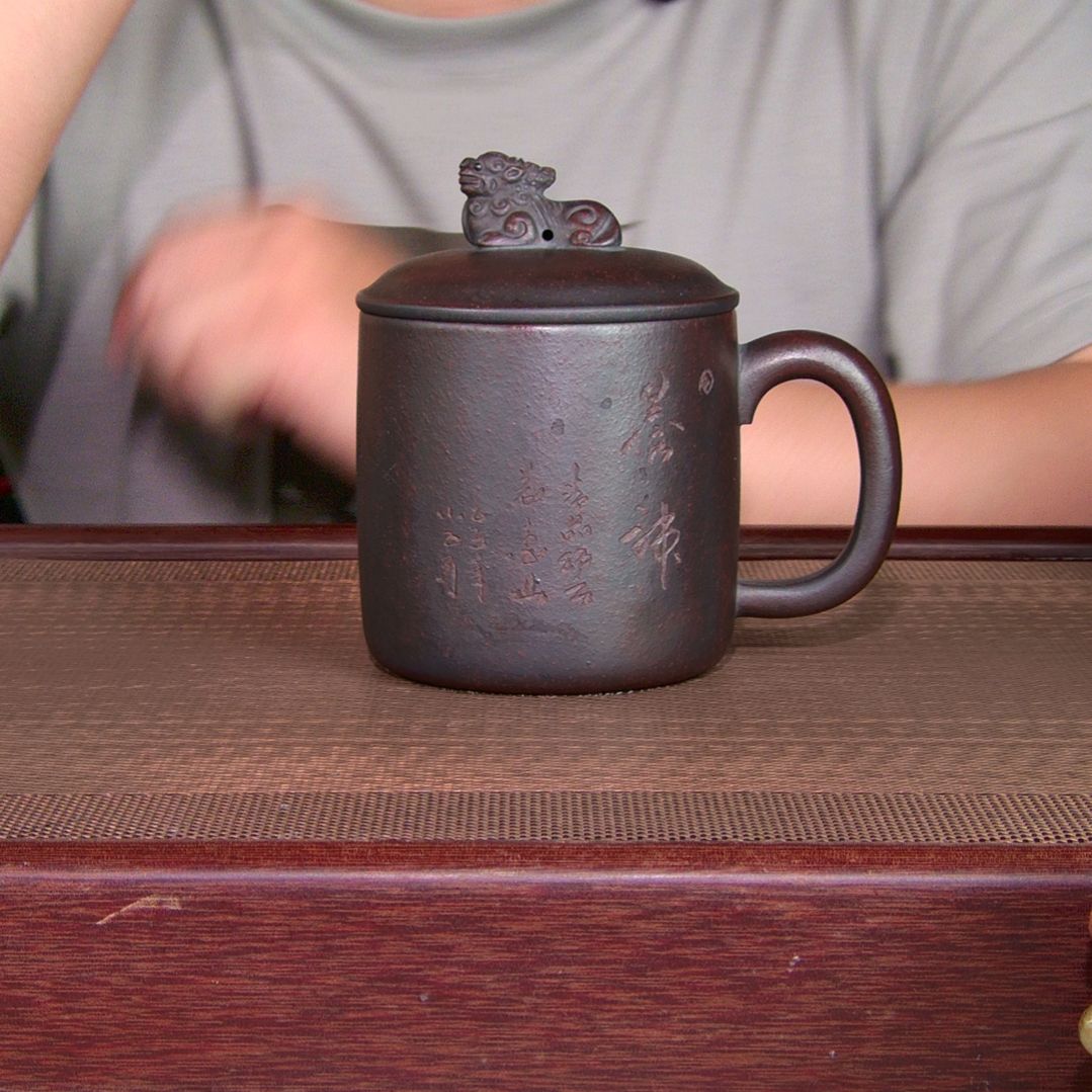 茶杯紫砂高货放漏