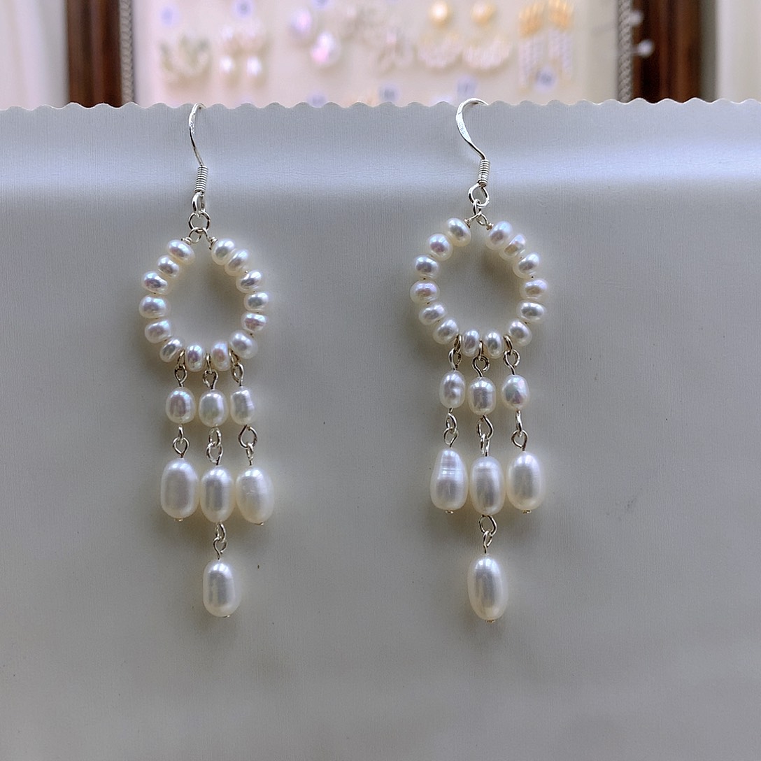 未镶嵌耳饰淡水珍珠