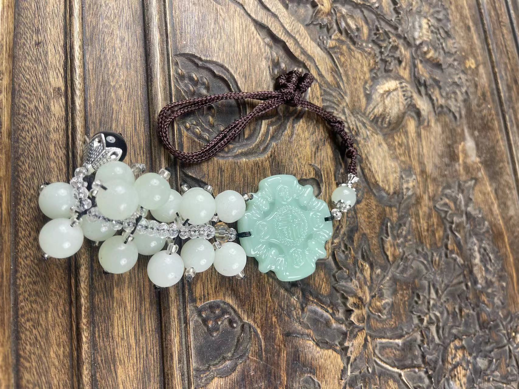 绿玉车挂件一个{小奇甄选}